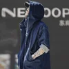 Maden Retro 10.2oz M51 Denim Jackets Fishtail Windbreaker Loose Mid-Length Solid Color Hooded Jackets for Men's Autumn Tops 3