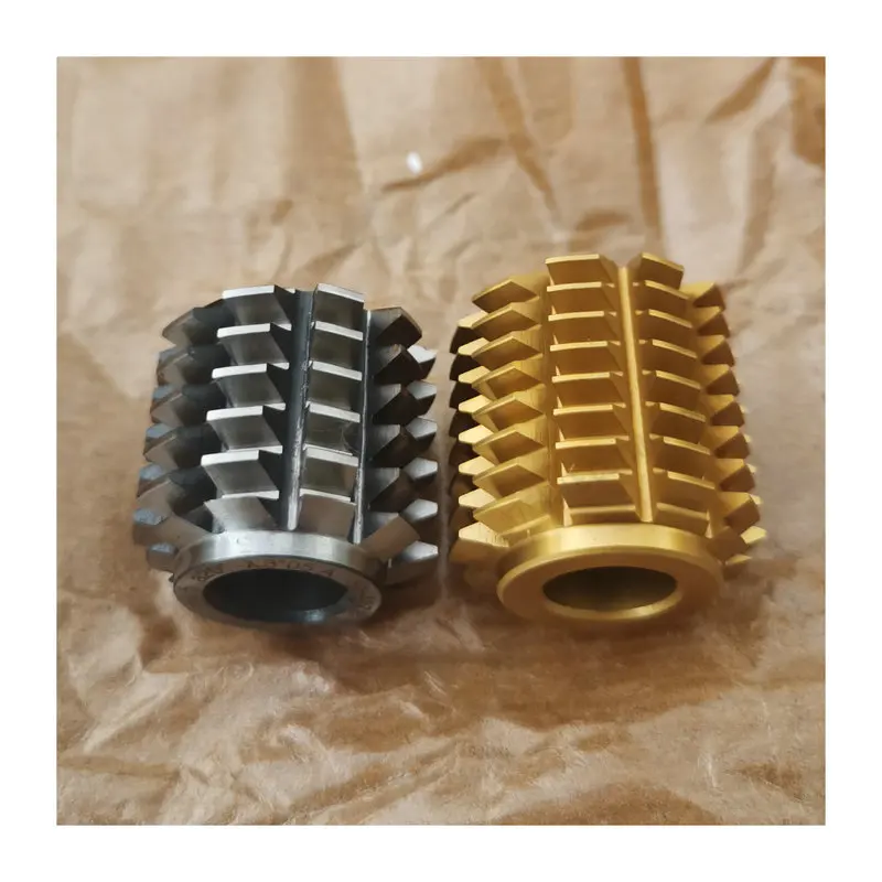 HSS M0.3 M0.4 M0.5 M0.6 M0.7 M0.8 M0.9 M1 M1.25 M1.5 M1.75 M1.9 M2 Module Gear Hob Cutter PA20 degree 8mm and 13mm Hole gear hob cutter
