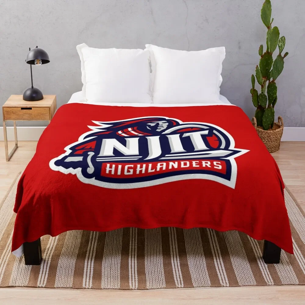 

the Highlanders NJIT-icon Throw Blanket Luxury St Sofa Throw Polar Custom Blankets