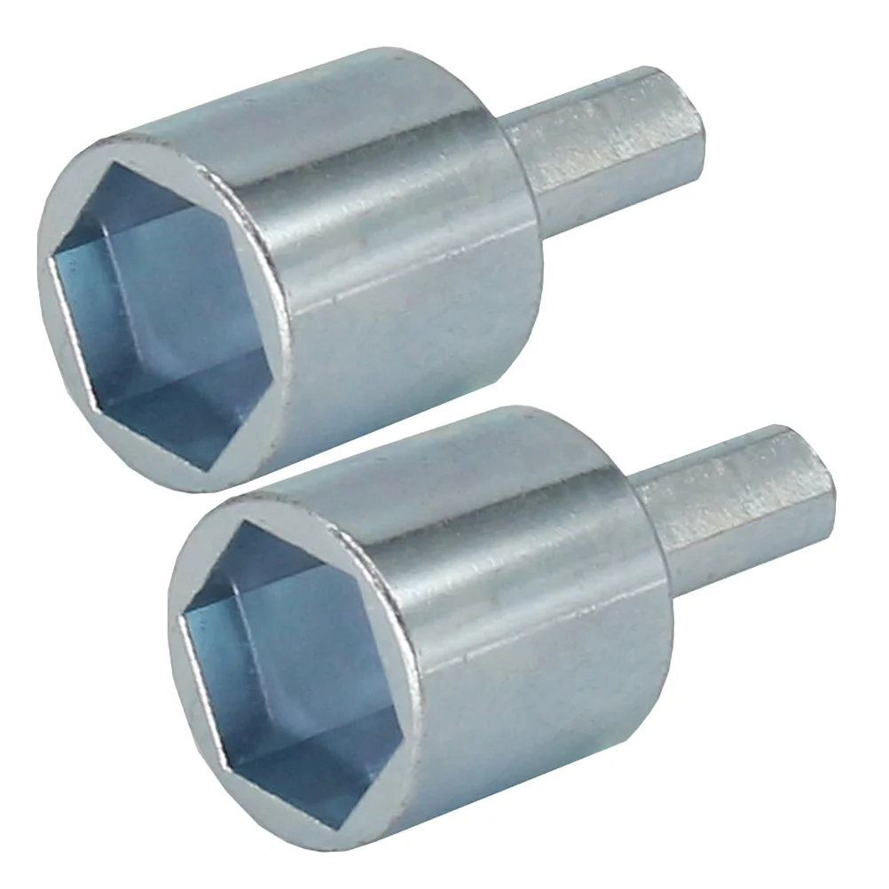 

2 Pcs Jack Socket Trailer Rv Stabilizer For Drill Hex Drive Jacks Scissor Adapter
