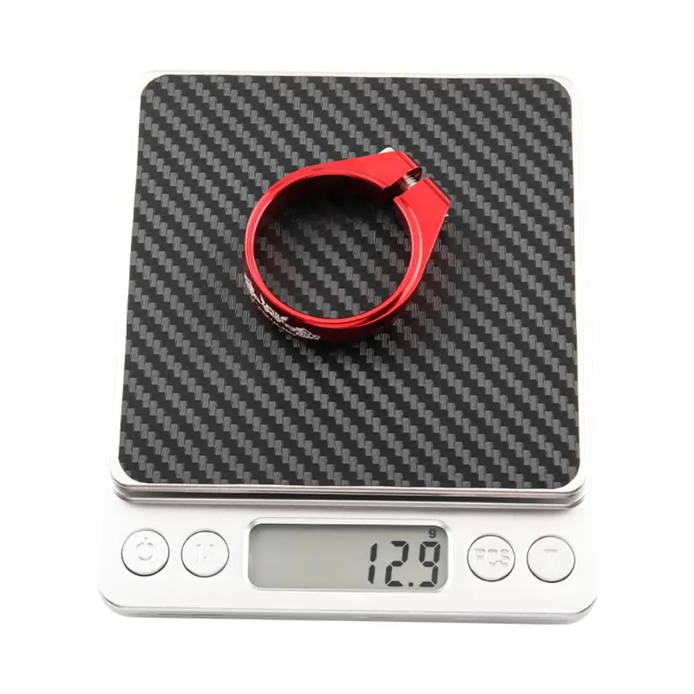 Description Picture 4 of itemAluminum Alloy Bike Seat Post Clamp Screw Lock Colorful Bicycle Seatpost Clamp 34.9mm Ultralight Quick Release Clamp Bike Seat