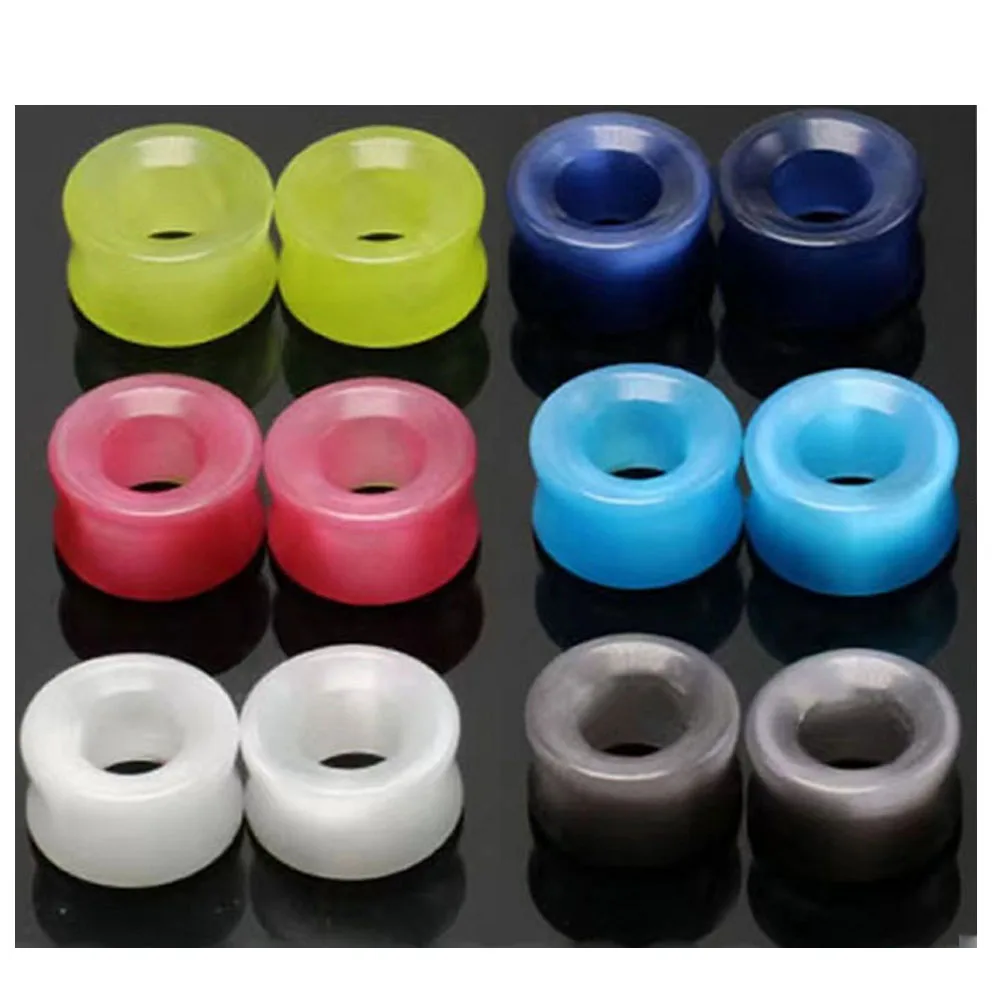 Leosoxs Stone Ear Plug Tunnels Ear Piercing Expander 4-25mm Ear Plugs Gauges Ear Stretcher Fashion Jewelry Piercing Set