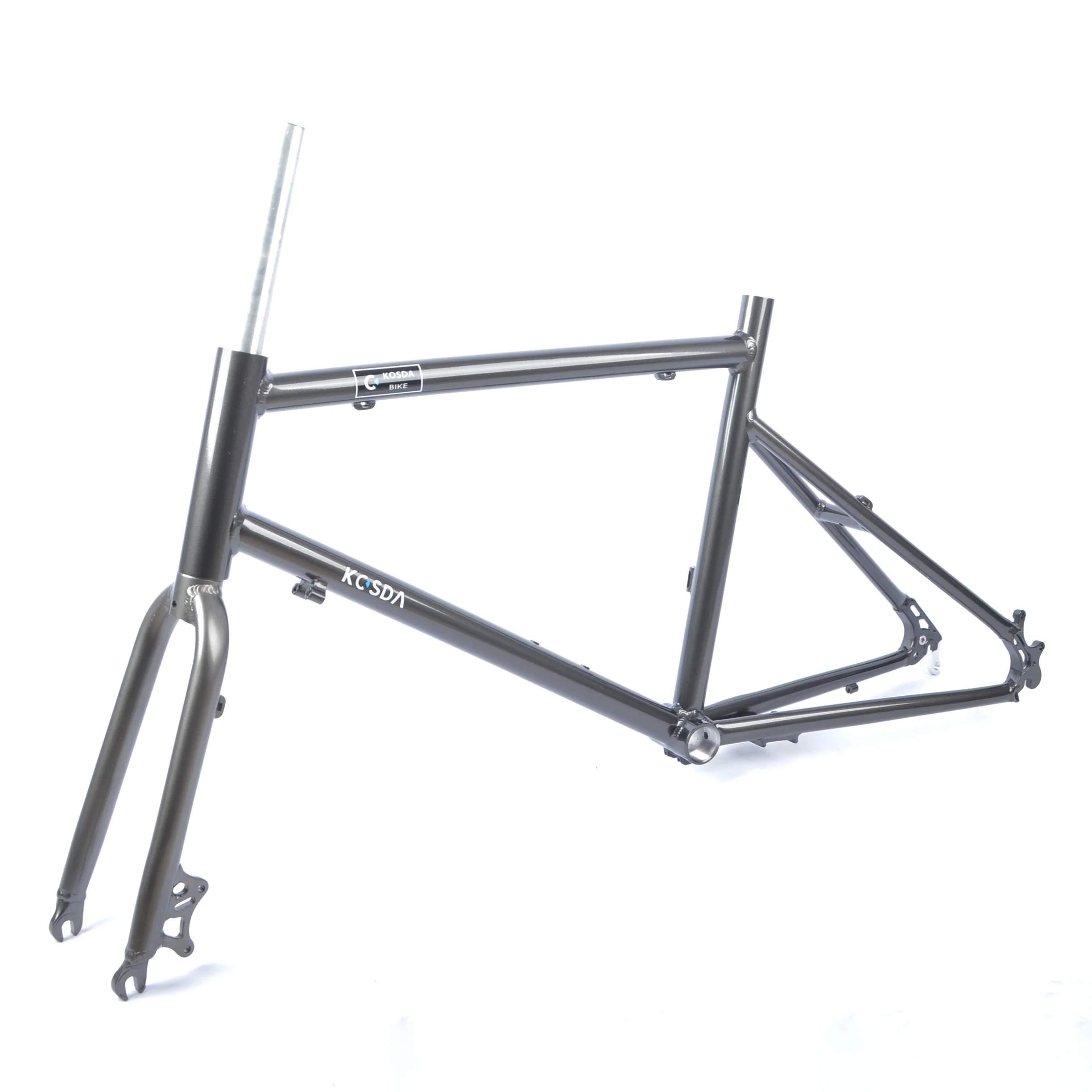 Telaio in lega di alluminio da 20 pollici telaio per bici da strada con  forcella anteriore in acciaio al carbonio 451 ruote parti ultraleggere per  freni a disco|Bicycle Frame| - AliExpress
