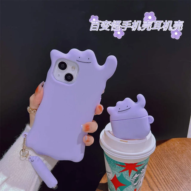Pokemon Ditto Phone Case for IPhone 14promax 13 12 11 Pro Max Anime  Silicone Fall Protection Cover Shockproof Back Shell Gifts - AliExpress