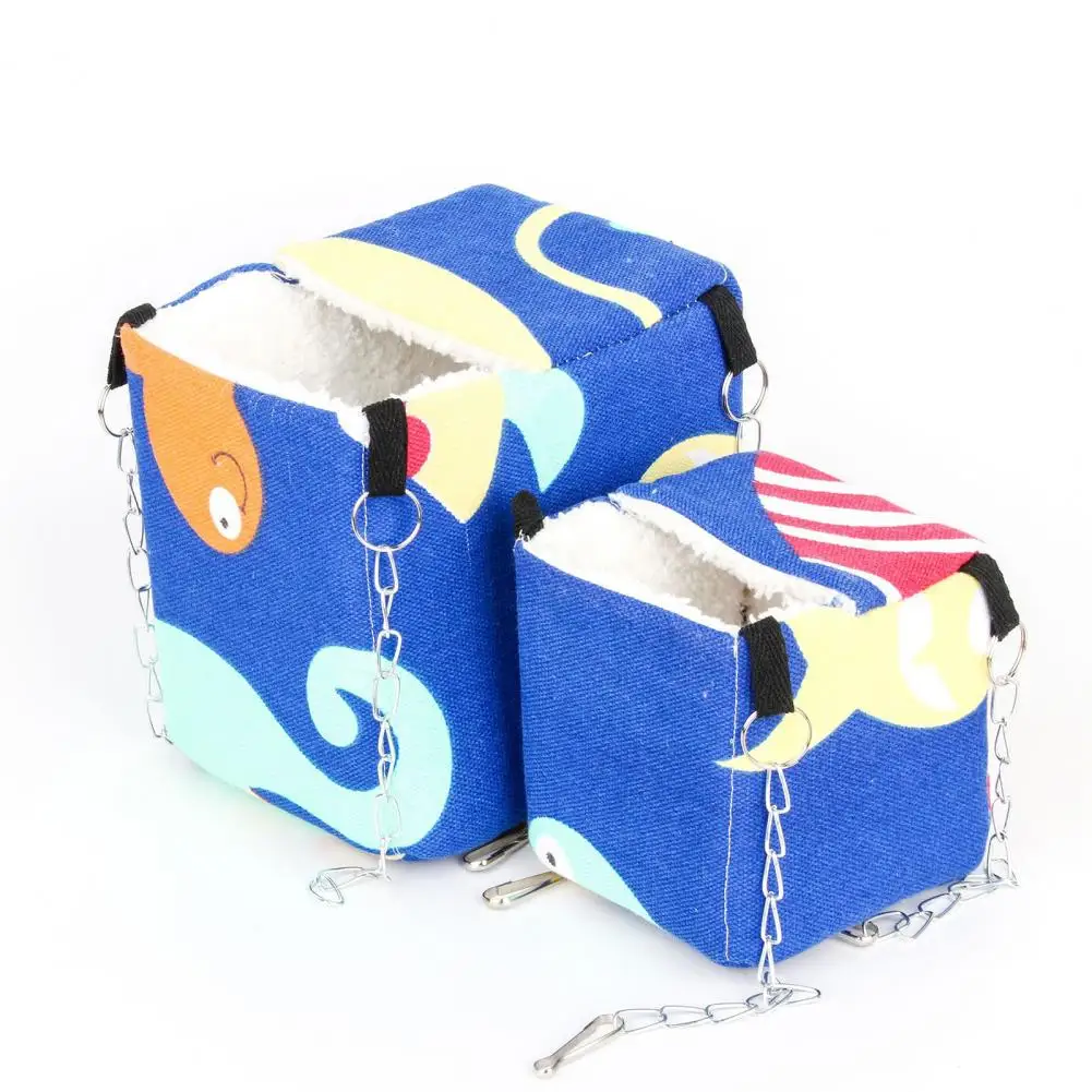 

Hamster Hammock Cute Soft Comfortable Hamster Underwater World Cotton Nest for Guinea Pig