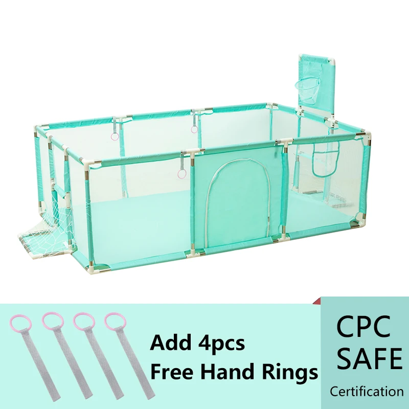 Baby Playpen Large Size Infant Safety Barriers Dry Balls Pool Newborn Activity Park