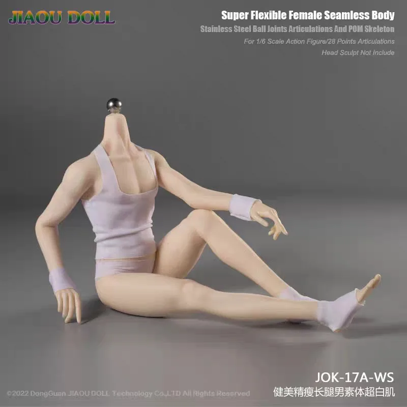 Мужской JIAOU Doll 1/6, мужской бесшовный тело, JOK-12D JOK-11C JO