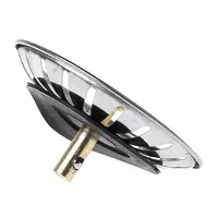 Kitchen Waste Stainless Steel Sink Strainer Plug Drain Filter Stopper Basket Drainer 1