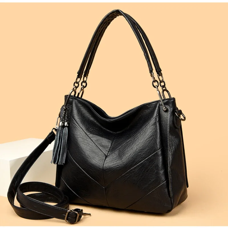 

Solid Tote Bags Zipper Women's Bags on Sale 2024 High Quality PU Handbag Sewing Thread New Shoulder Bags Bolsas Feminina 여자 가방