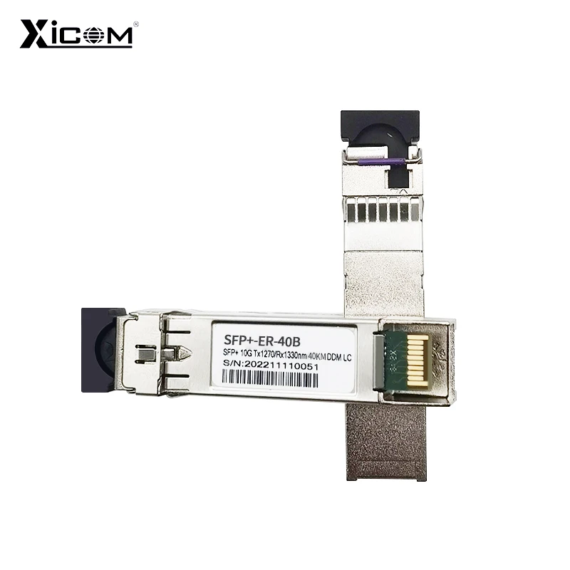 10G 40KM SFP Module WDM Bidi SFP+ Transceiver Optical Fiber Module 1270nm/1330nm LC Simplex Fiber SFP Module with Cisco/Mikrotik images - 6