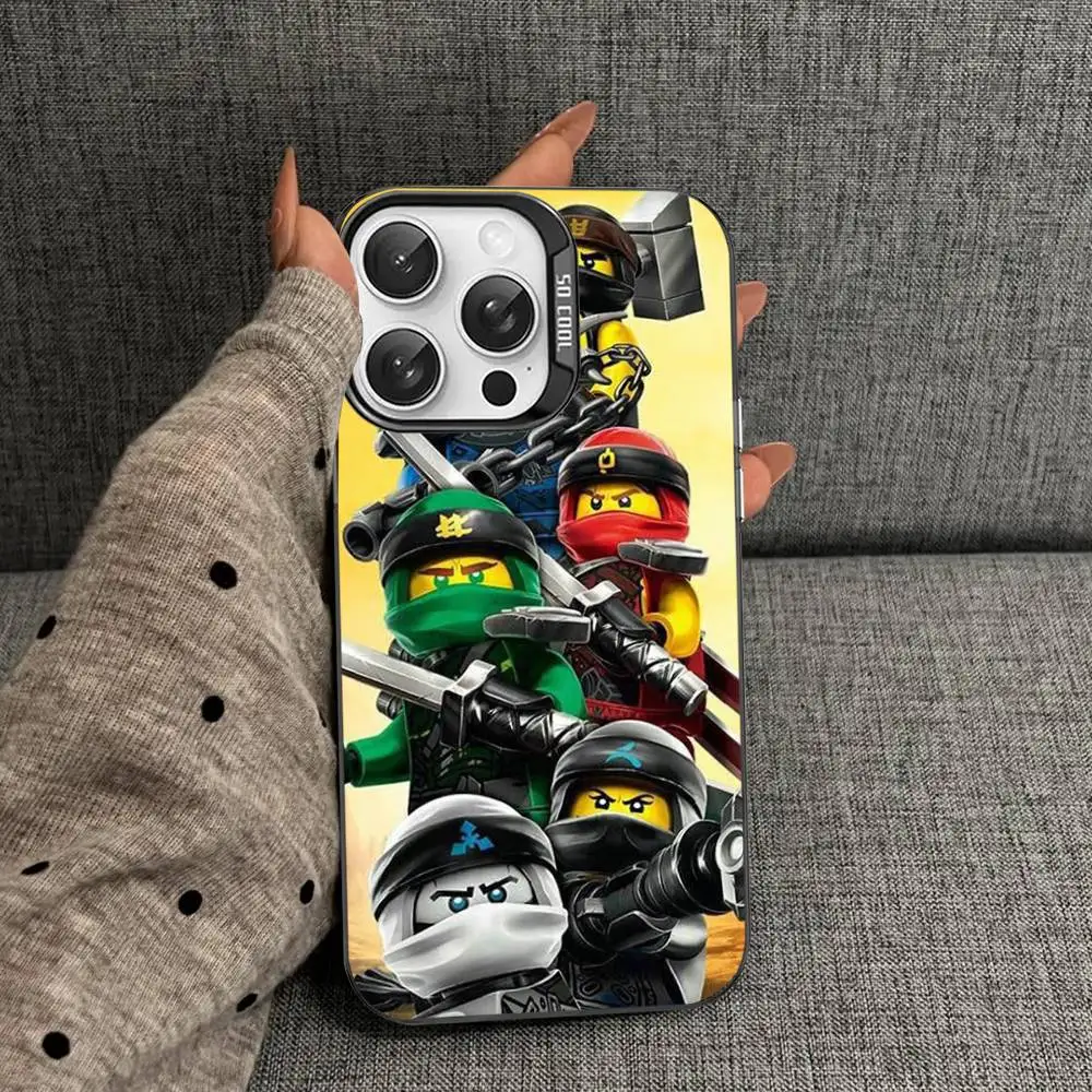 Animated N-Ninjago-Funny Matte Shockproof Phone Case - Stylish and Durable Back Cover