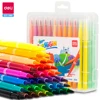 Deli 36 Colors Watercolor Pen Good Felt Pen Drawing Children DIY Marker Pen for School Stationery Supplies Students Painting 1