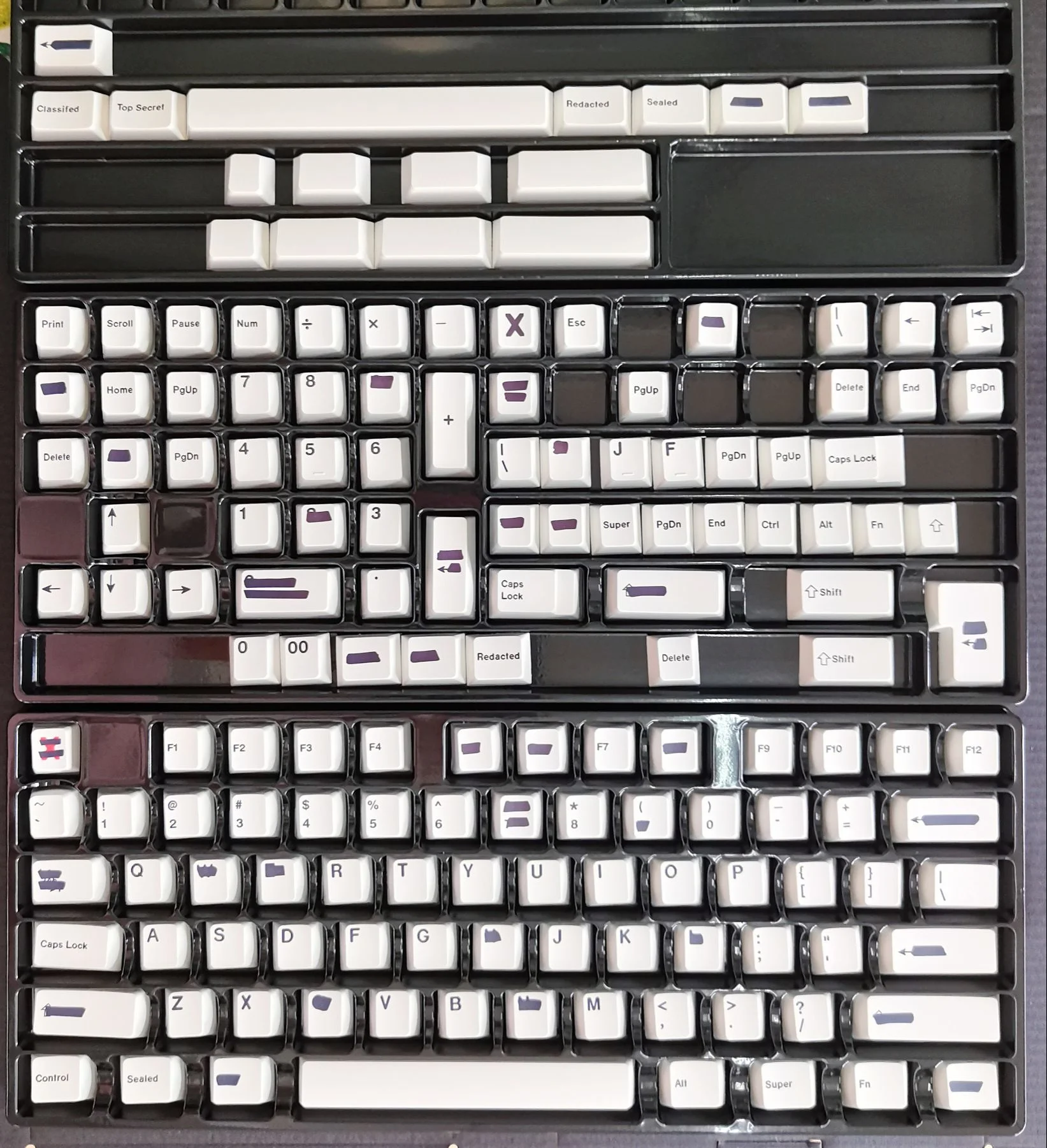 Q2 Poker, K2, 65%, 75%, Anne, GH60, GK64, PBT, 1 conjunto