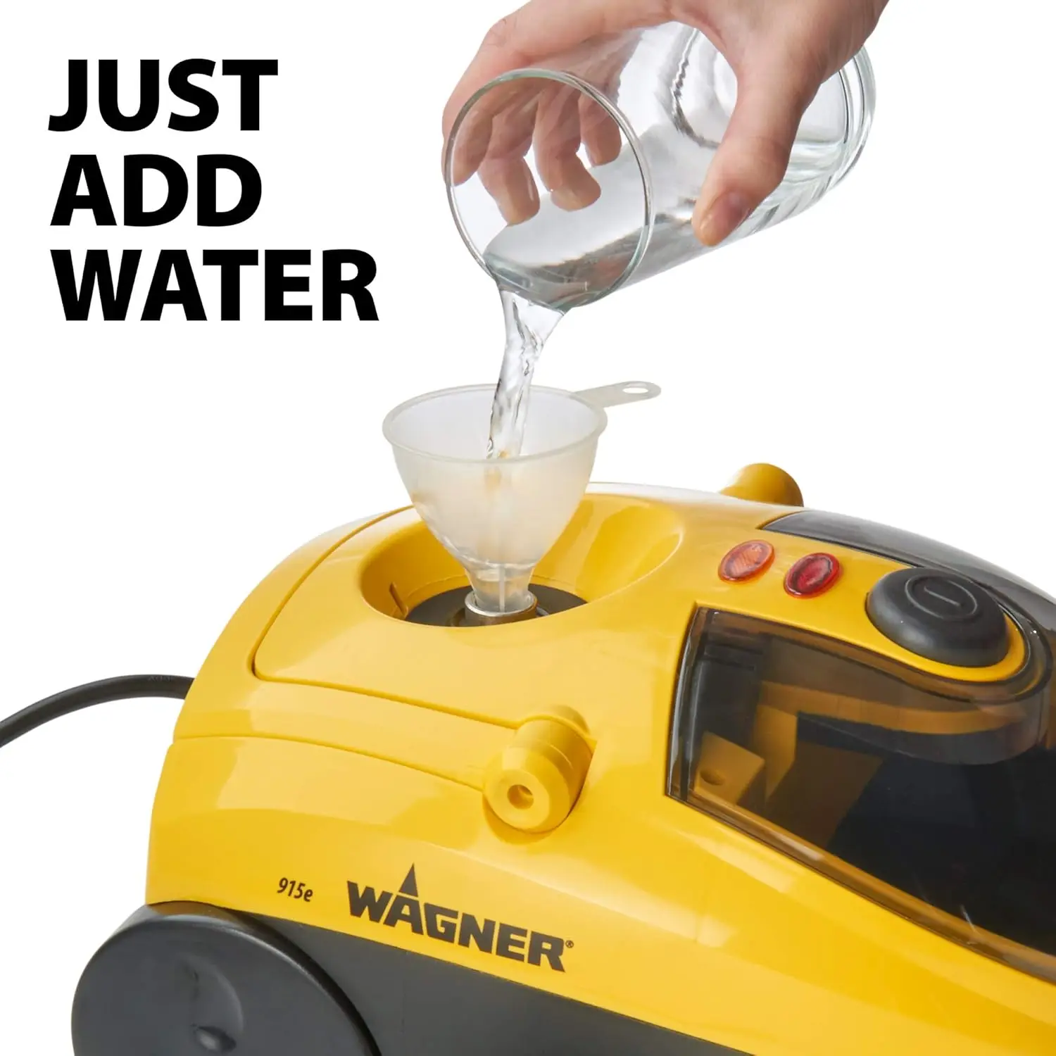 Wagner 0282014 915e On-Demand Steam Cleaner & Wallpaper Removal, Multipurpose Power Steamer, 18 Attachments Included ( 4