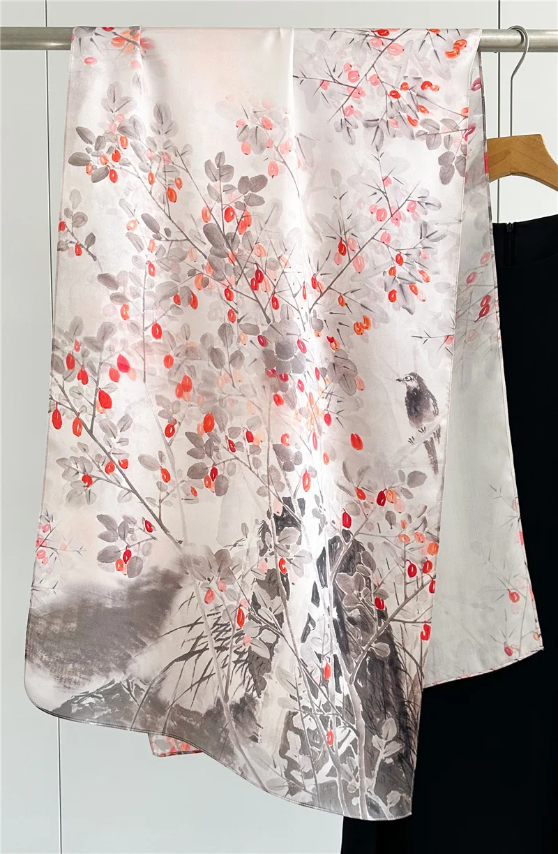 Long Silk Scarf5