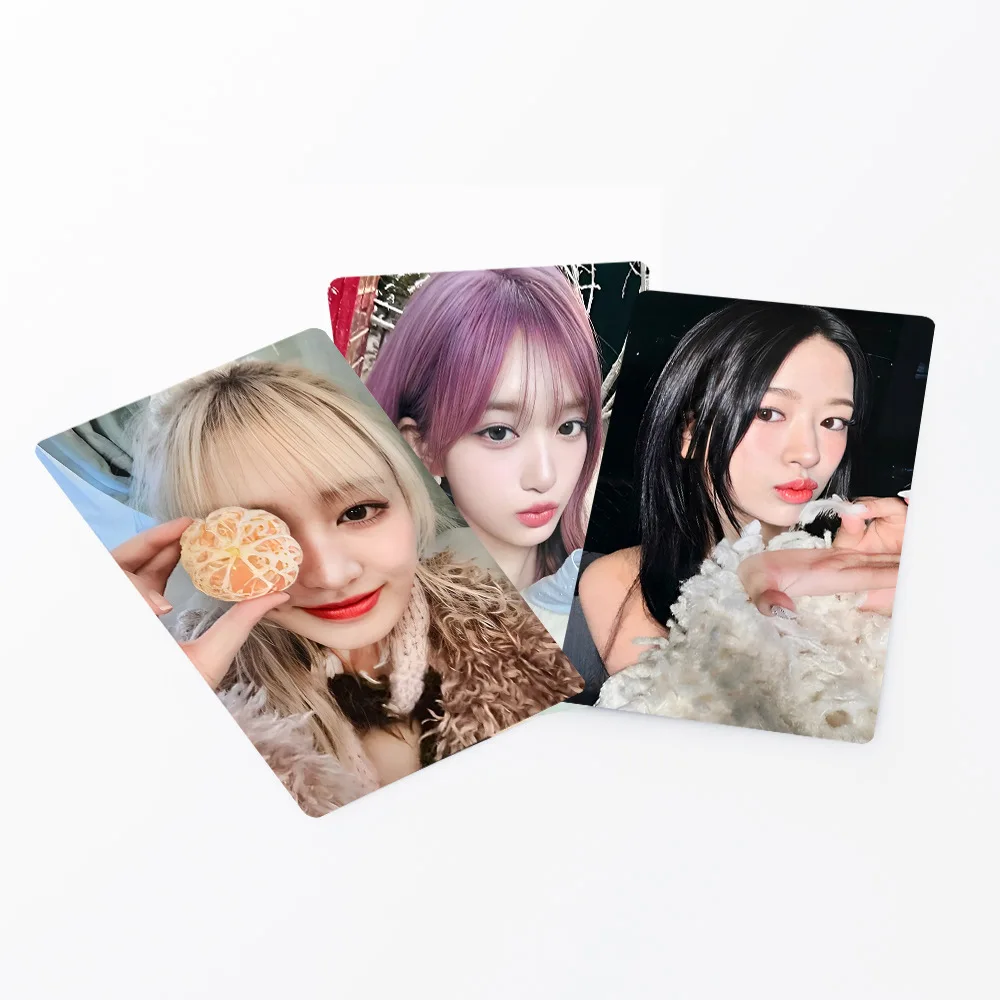 Kpop Idol New Album EMPATHY Lomo Cards Photocards Photo Print Card REI LIZ WONYOUNG YUJIN Fans Gifts Collection 55Pcs/Set lomo cards
