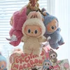 Original POP MART Labubu Doll The Monsters Tasty Macarons Blind Box Random Vinyl Plush Pendant Figure Cute Collectible Toy Gift 4