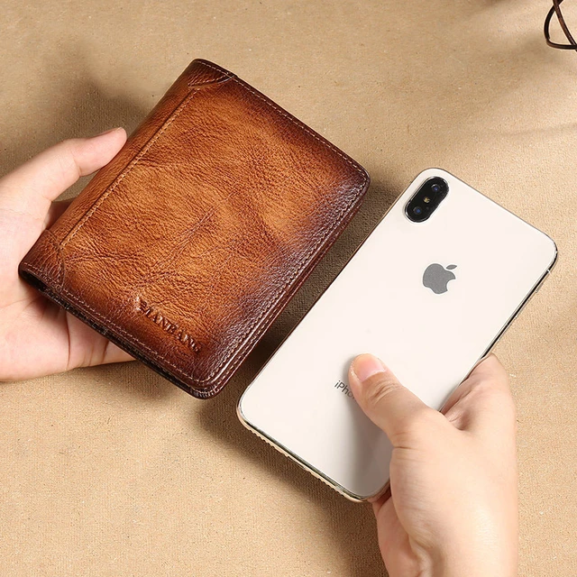 Classic men's casual fashion wallet luxury designer leather wallet men _ -  AliExpress Mobile