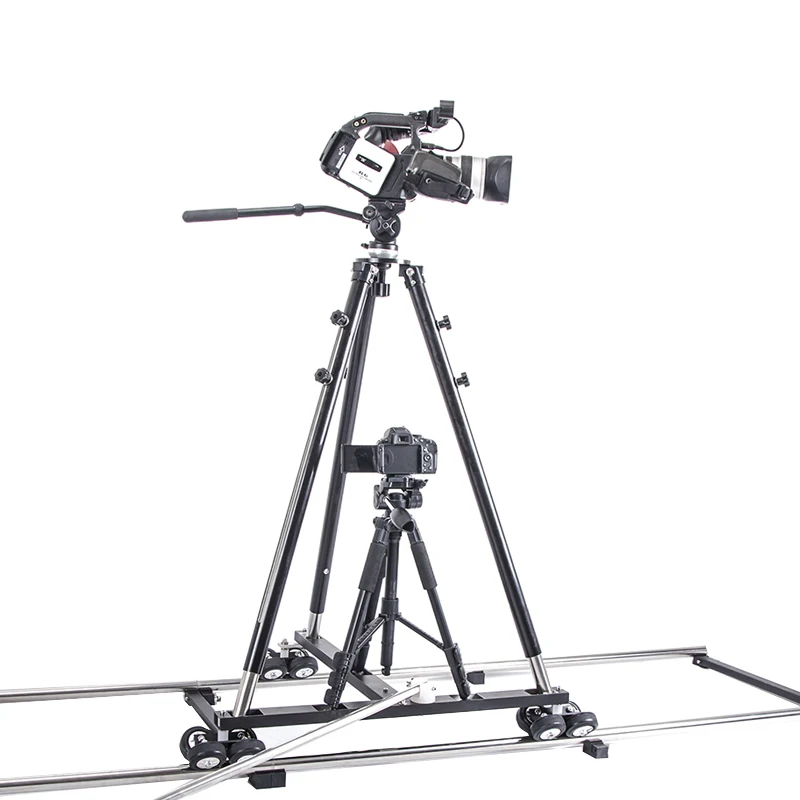 

Twzz 6m Camera Movie Rail Dolly Track With T-Shape Dolly Video Slider For Movie Photography DSLR TT