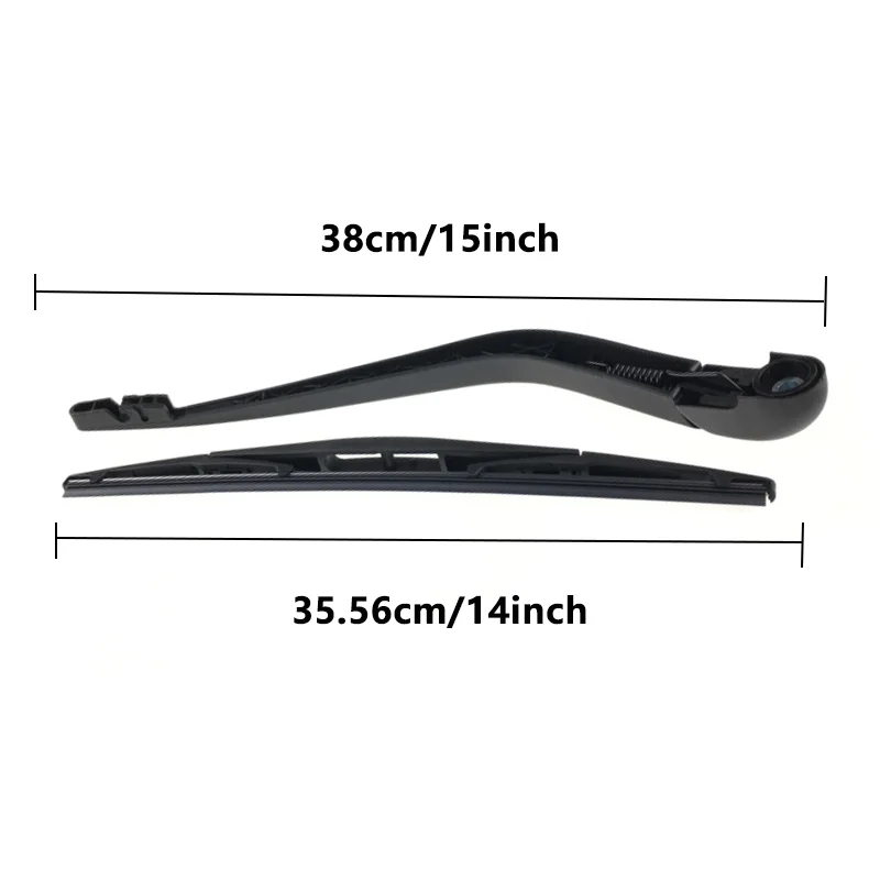 Car Wiper Blade Rear Back Window Windscreen Windshield Wipers For Nissan NV200 Hatchback 355 mm 2010-2017 Auto Accessories 3
