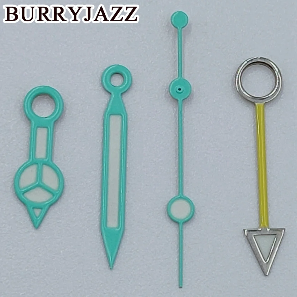 Colorful Luminous GMT Watch Hands by Burryjazz