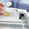 Summer Mini Manual Water Gun Toy Glock Pistol Unharmful Non Electric Water Spray Toy Outdoor Swimming Pool Beach for Kids Adult 3