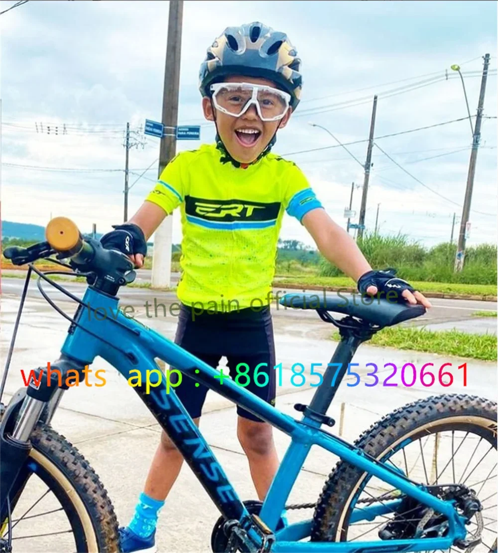 Kids Cycling Clothing Summer Kids Jersey Set Biking Suit Short Sleeve Clothes MTB Children Cycling Wear cycling jersey cycling suit cycling jersey set