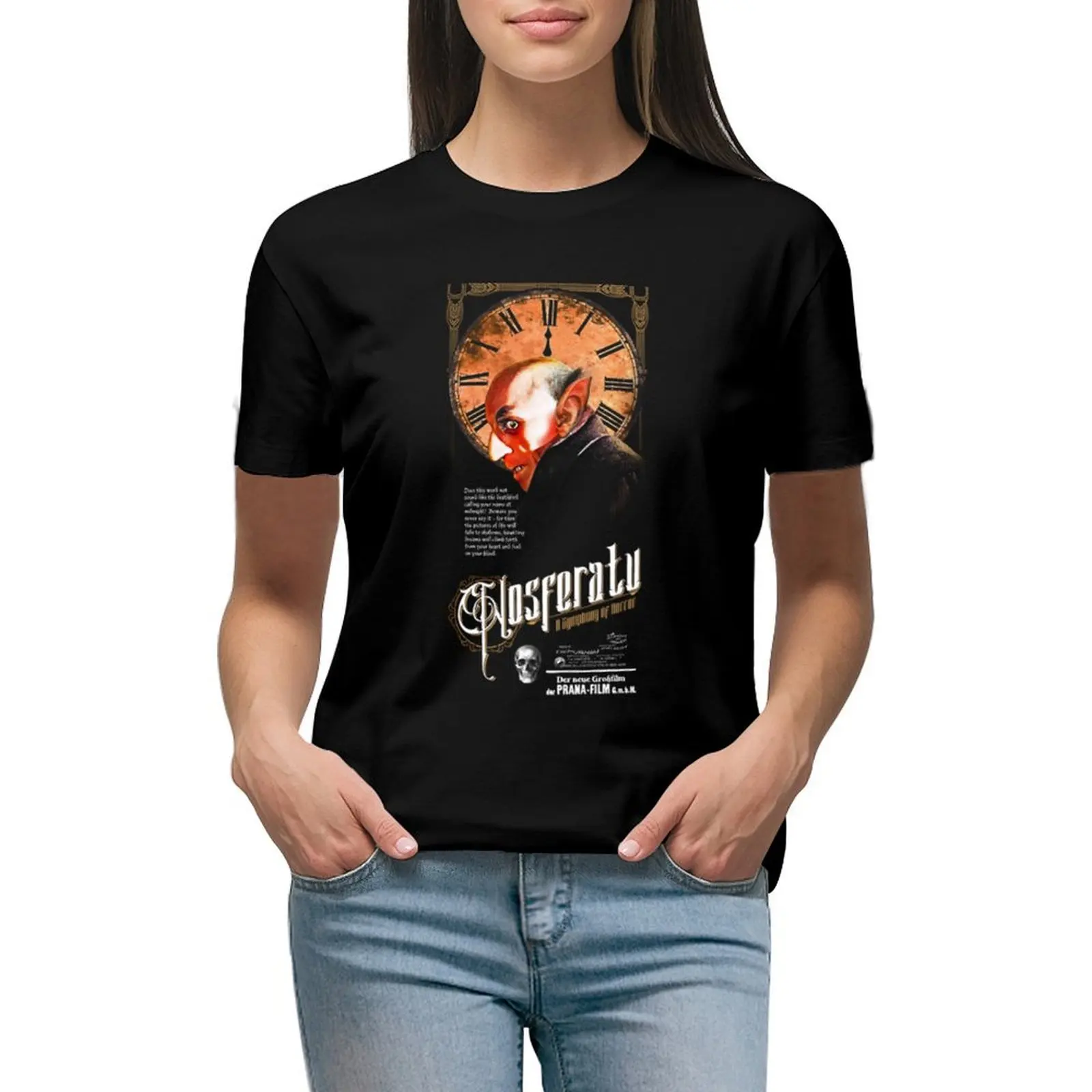 

Nosferatu, A Symphony of Horror T-shirt tops tees t-shirts for Women pack