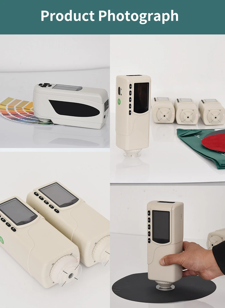 Lab Portable Colorimeter Skin Colour Tester CIE LAB High Precise Photo Digital S