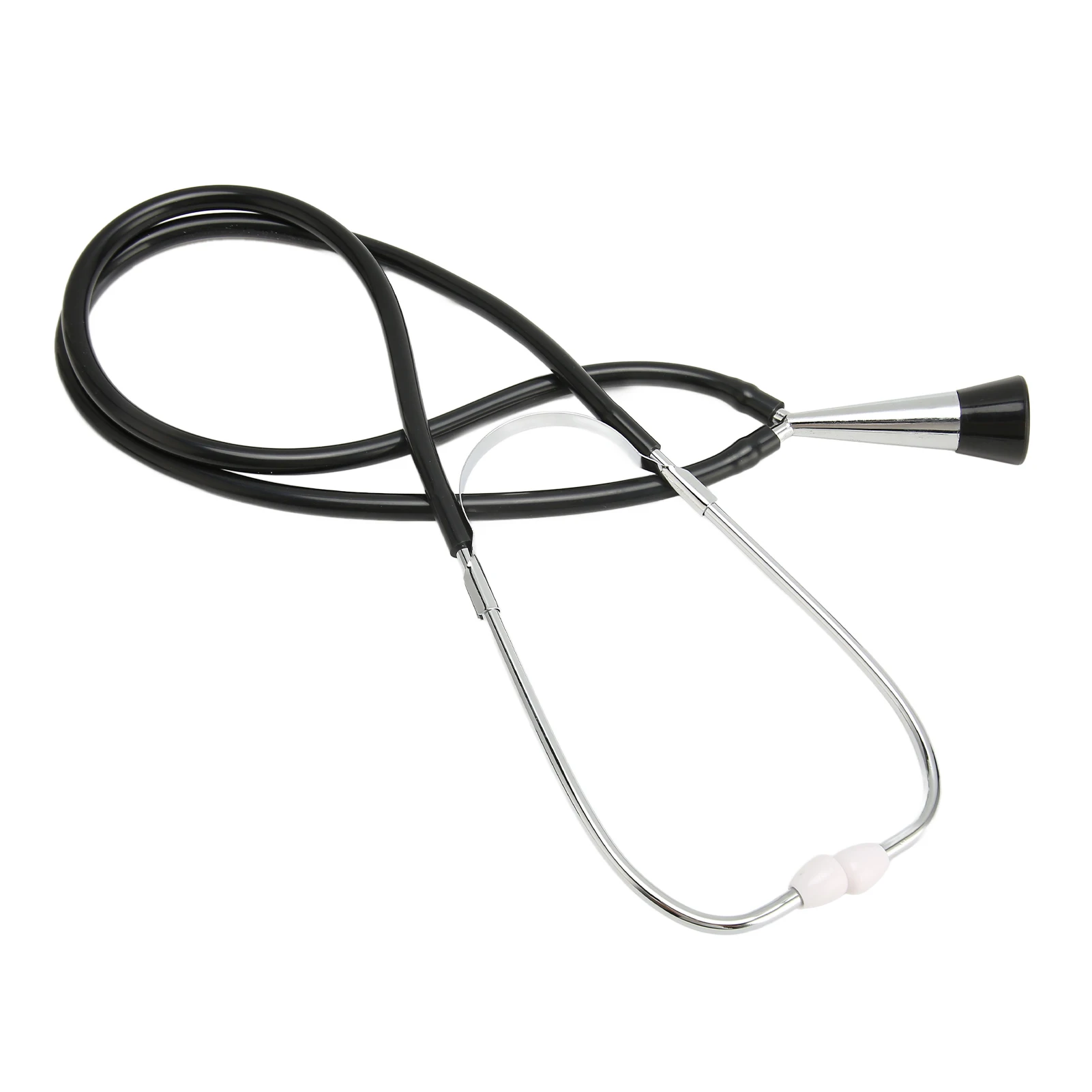 Metal Fetal Stethoscope Monitoring Aluminum Alloy Soft Fetal Heart Stethoscope Black for Pregnant Health Care 2