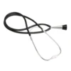 Metal Fetal Stethoscope Monitoring Aluminum Alloy Soft Fetal Heart Stethoscope Black for Pregnant Health Care 2