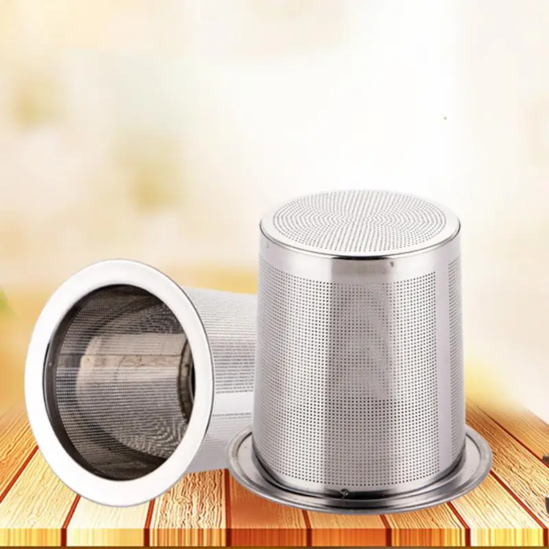 Strainer 304 Stainless Steel Cup Strainer Large Capacity Teapot Infuser Filter for Tea  Straining for Teapot Kitchen Accessories