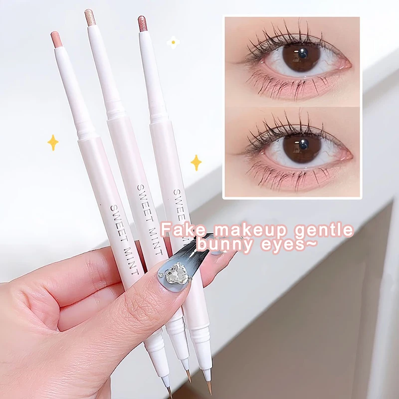 Matte Aegyosal Pencil Highlighter Glitter Waterproof Lasting Liquid Under Eye Liner Arrow Pen Shading Korean Make Up Cosmetics