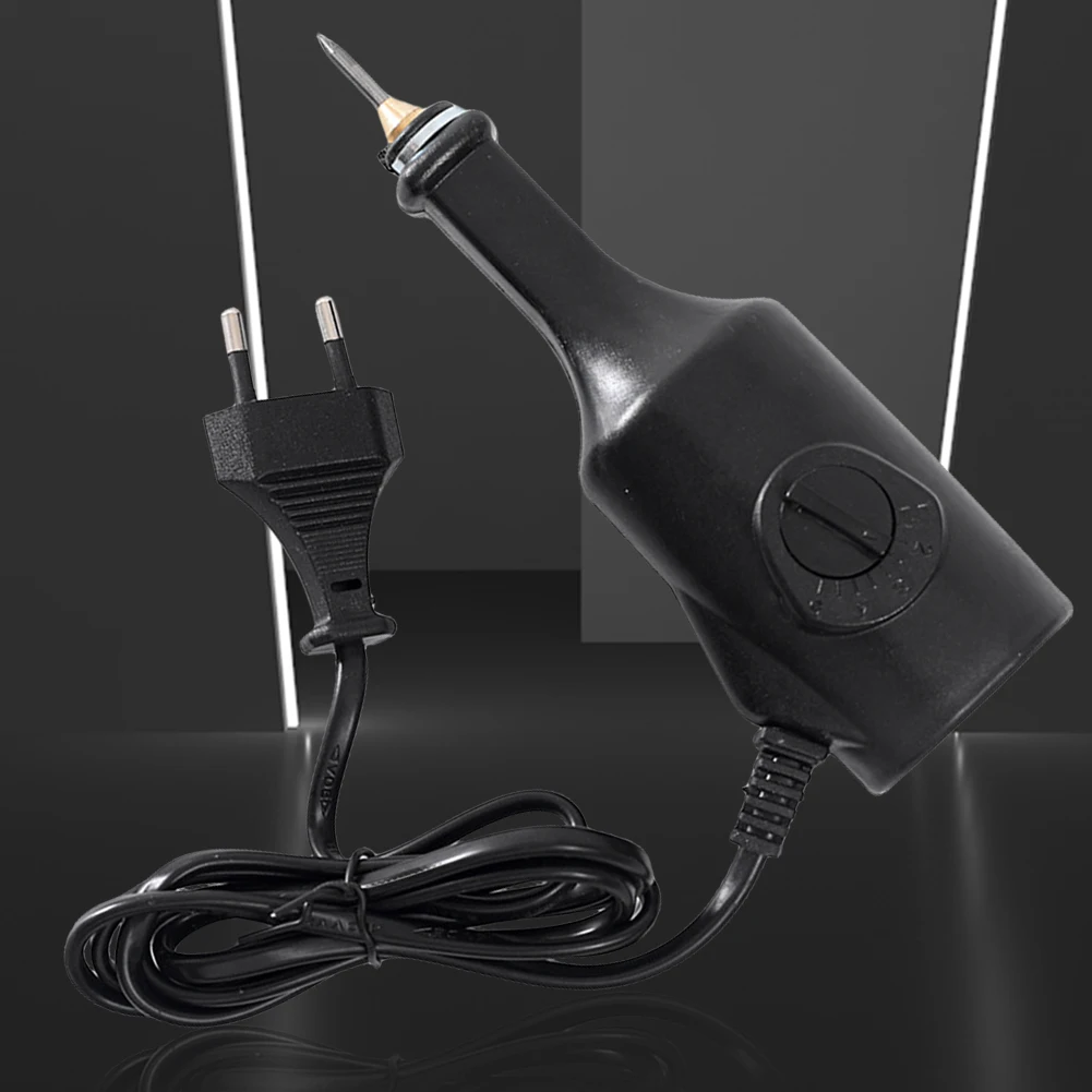 전기 조각 펜 치즐 팁, 유리 플라스틱 세라믹 돌 표면, EU 220V, 40W