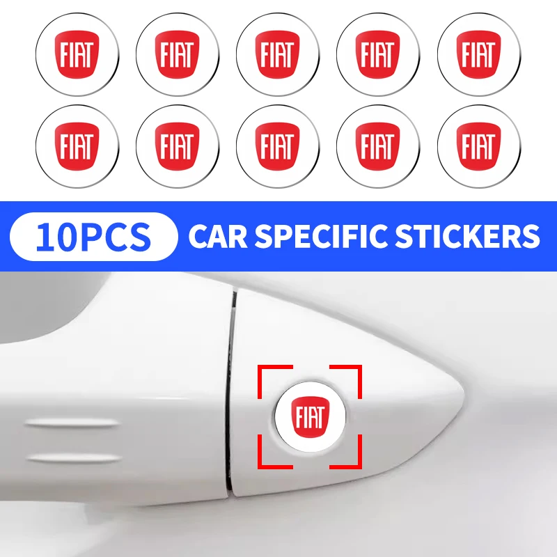 Car Door Key Hole Lock Protection Decor Decalcomanie Accessori Per Porte Auto Per Fiat 500 Abarth Punto Bravo Stilo Panda Car Styling