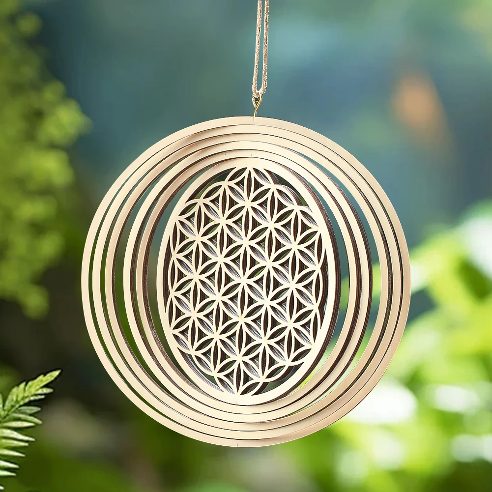 Flower of Life Hanging Ornament 4