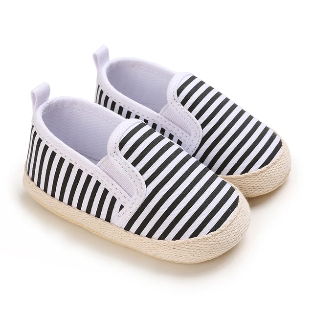 Spring and Autumn Fashion Canvas Baby Shoes for Boys and Newborns Soft Sole Non slip Walking Shoes for Preschool Children 5