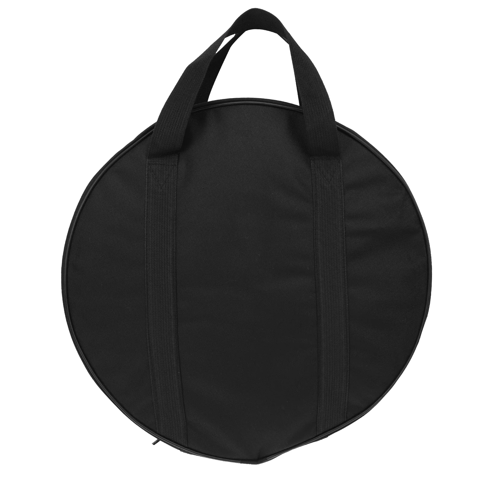 

Thickened Gong Storage Holder Portable Cymbal Protective Bag Black Instrument Pouch With Handle Waterproof Carrying Bag