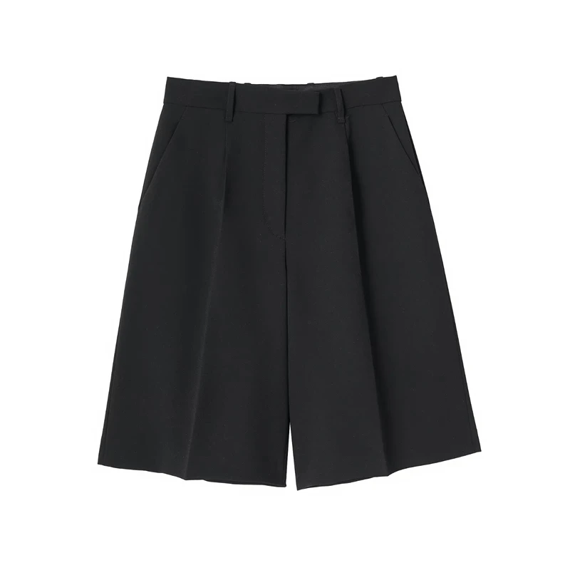 

Temperament All-match Casual High Waist Slim Shorts Straight Five-point Pants Suit Shorts Women's clothing