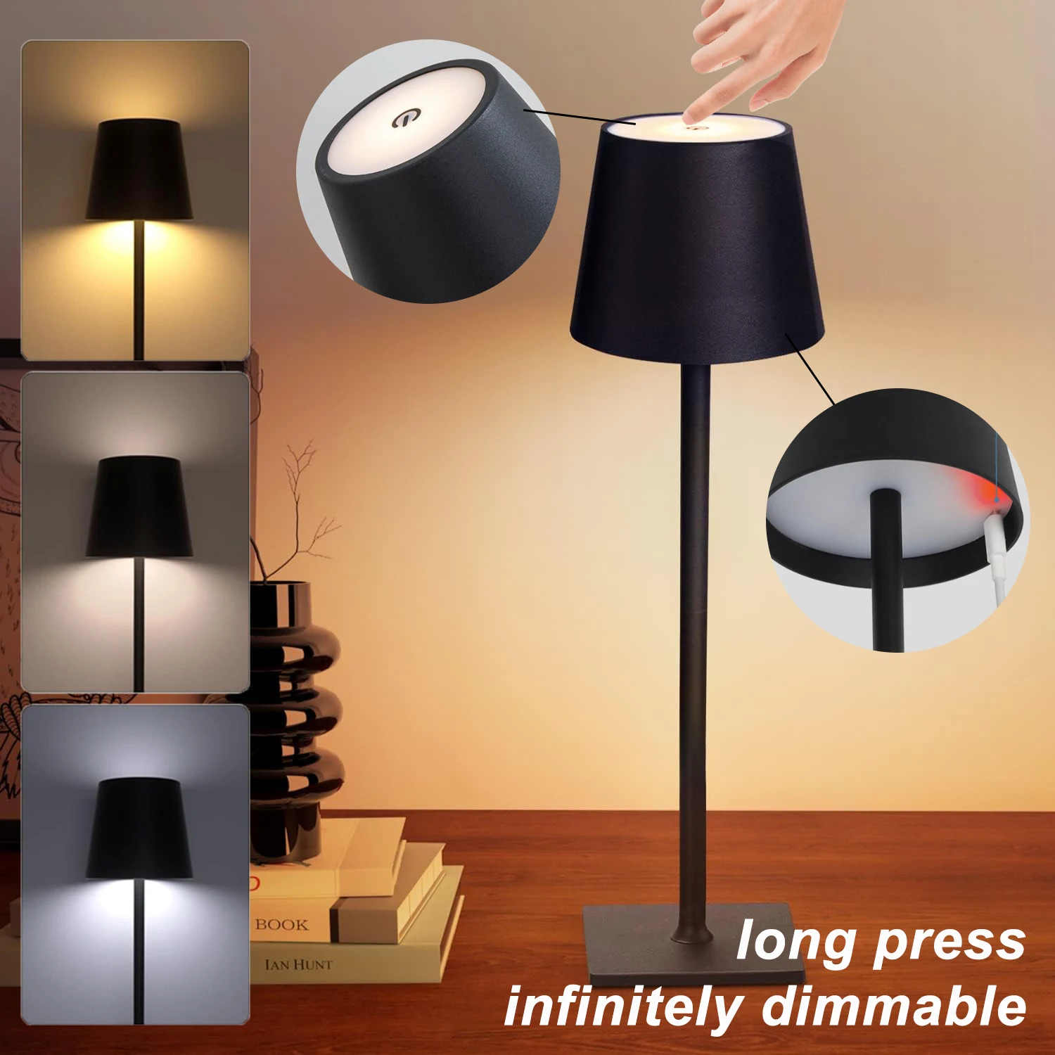 LED-Desk-Lamp-Usb-Rechargeable-Table-Lamp-Bar-Restaurant-Ambiance ...
