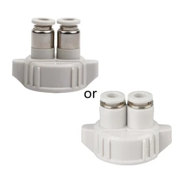 Aquarium CO2 System Kit for Live Plants and Fish Tanks (Gray white)