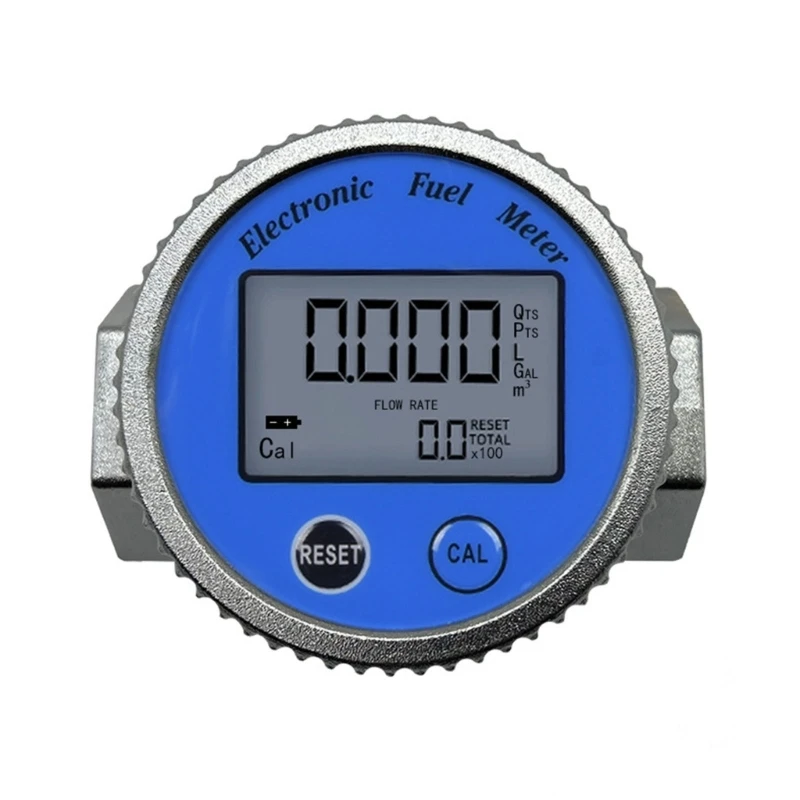 

Fuel Meter FullSeal Digital Display Turbines Fuel Flow Meter Waterproof 2 Size