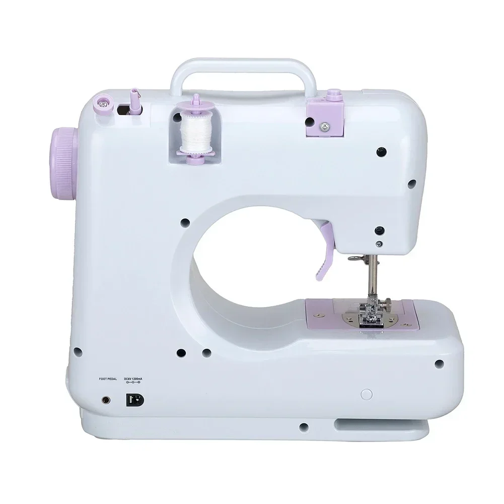 Sewing Machine Domestic Sewing Machine Presser Foot Portable Manual Electric Mini Industrial Pedal Clothes DIY Apparel
