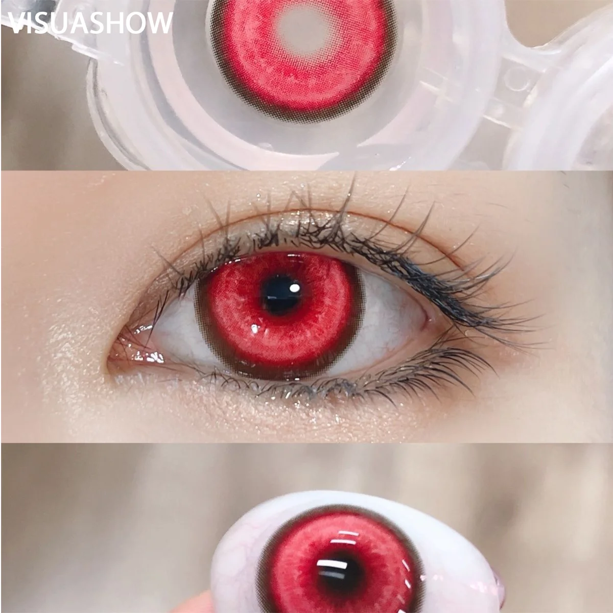 Nebula Blue Cosplay Colored Contact Lenses - Anime & Halloween Edition