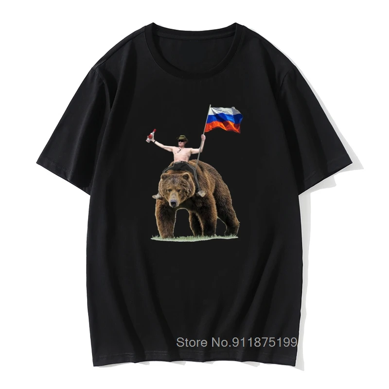 

EU Size Vladimir Putin Funny Tees Vintage Russian President Men And Modal Short Sleeve Summer T Shirt Funny