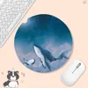 Anime Whale Non-slip Round Big Promotion Table Mat Student Mousepad Computer Keyboard Pad Games Pad for PC Gamer Mousemat 3