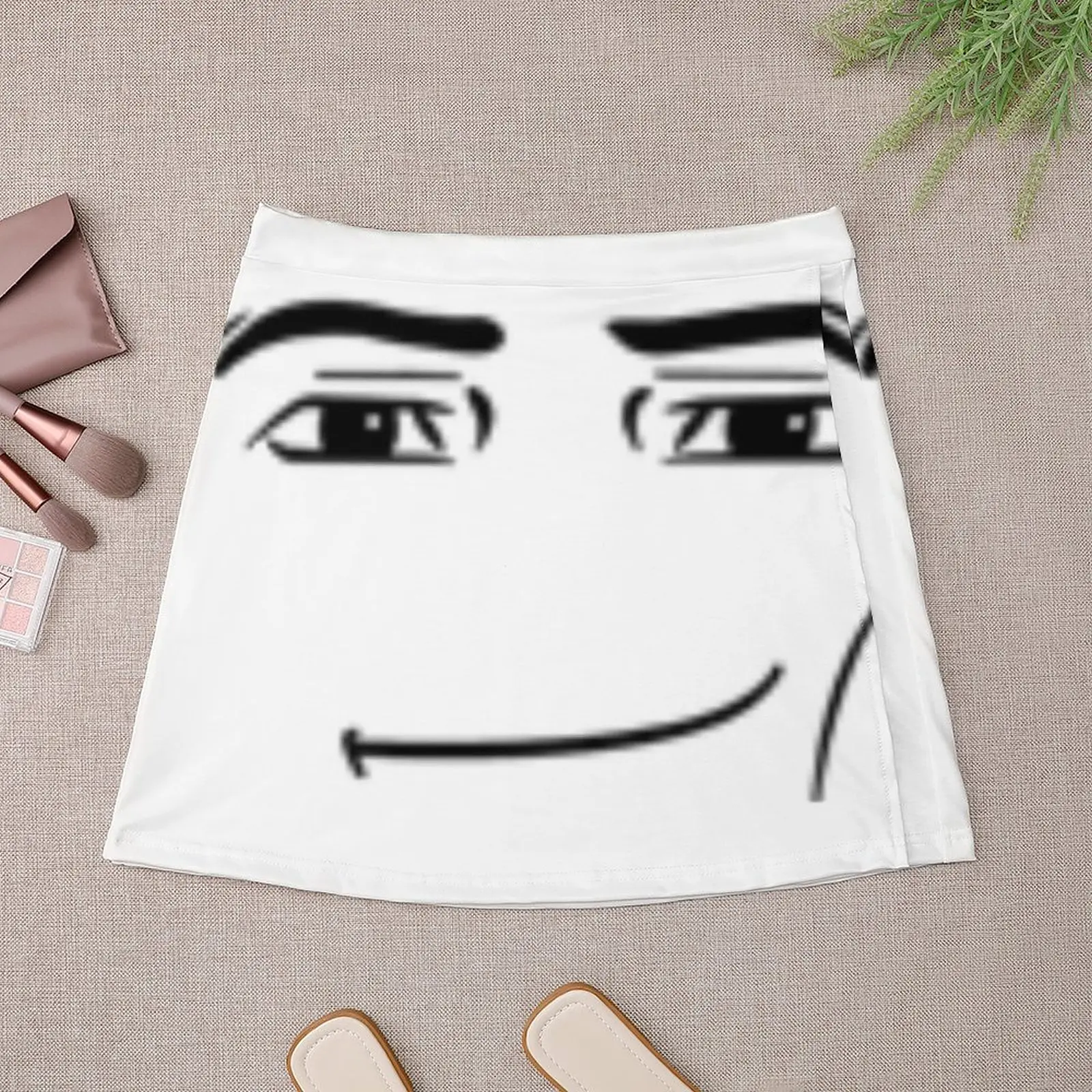 Man Face Mini Skirt women's clothing summer 2024 novelties summer dresses for women 2024 Women's skirts