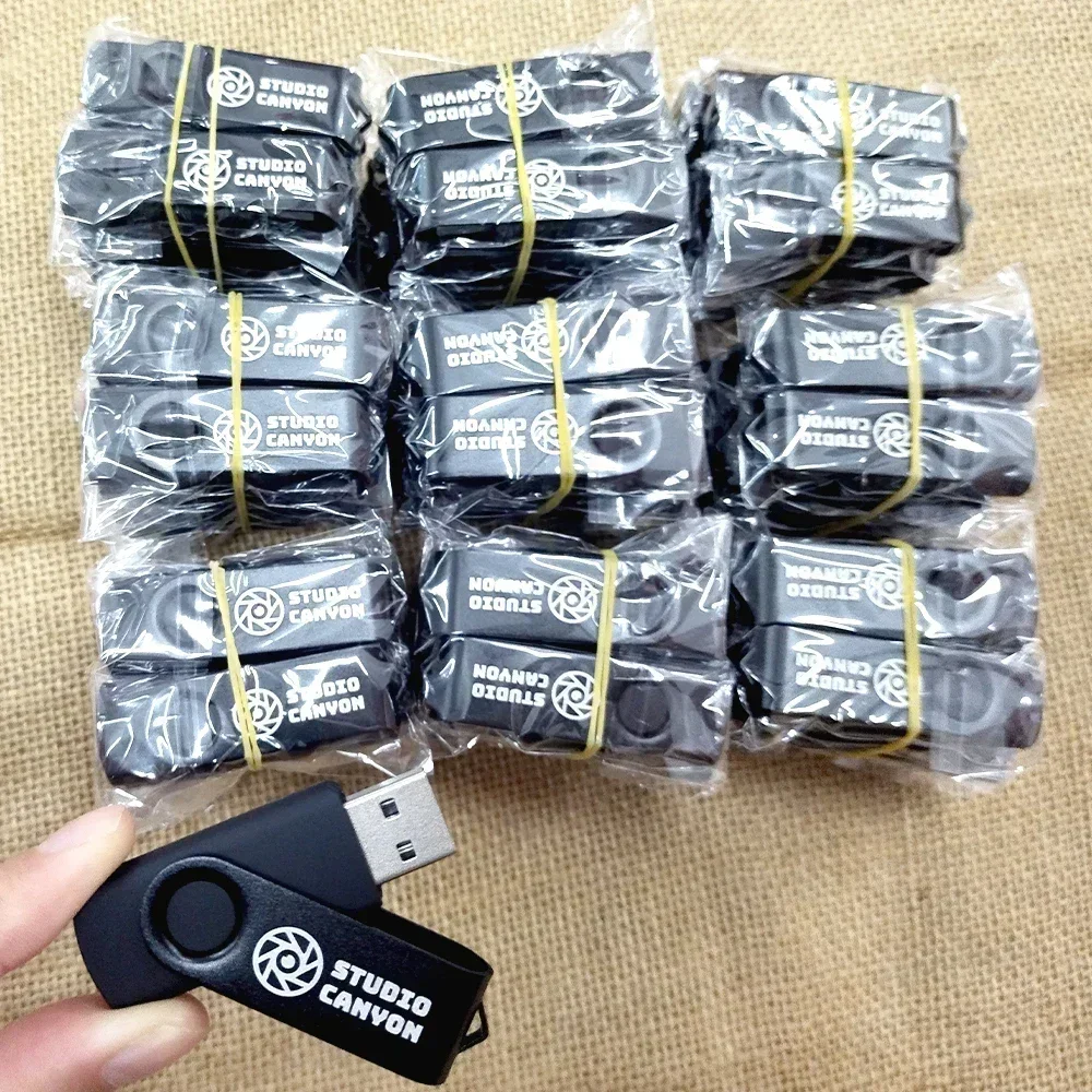 50 개/몫 무료 맞춤형 로고 USB 플래시 드라이브 2.0 Pendrive 도매 가격 1GB 4GB 128MB 512MB 메모리 스틱 사진 선물