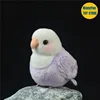 Lovebird Parrot High Fidelity Peony Parrot Plushie Budgerigar Budgie Plush Toys Lifelike Animals Simulation Stuffed Doll Toy 2