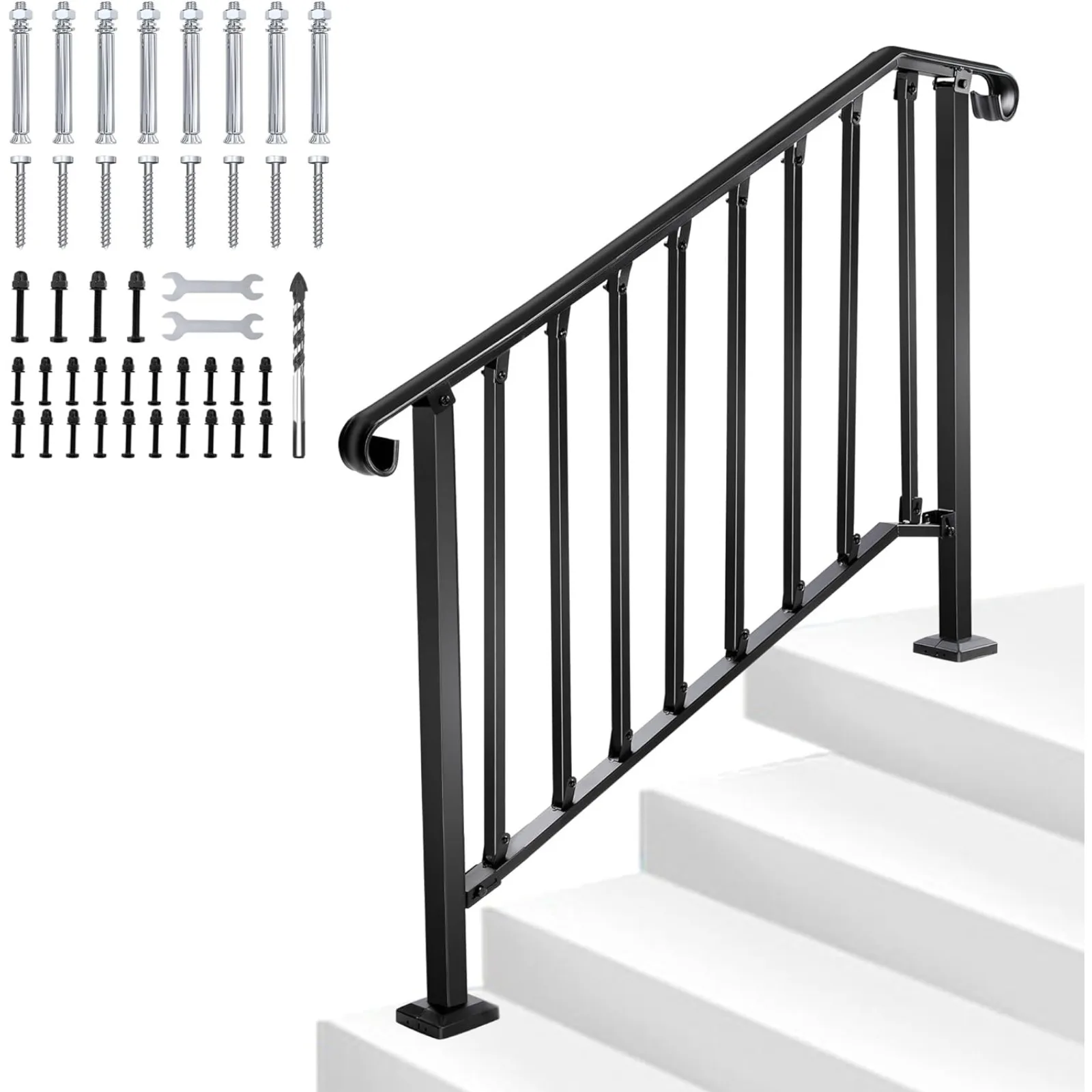 Plowed Handrail — L.J. Smith Stair Systems, image size:1600x1600